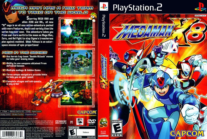 Mega man x8 ps2 review